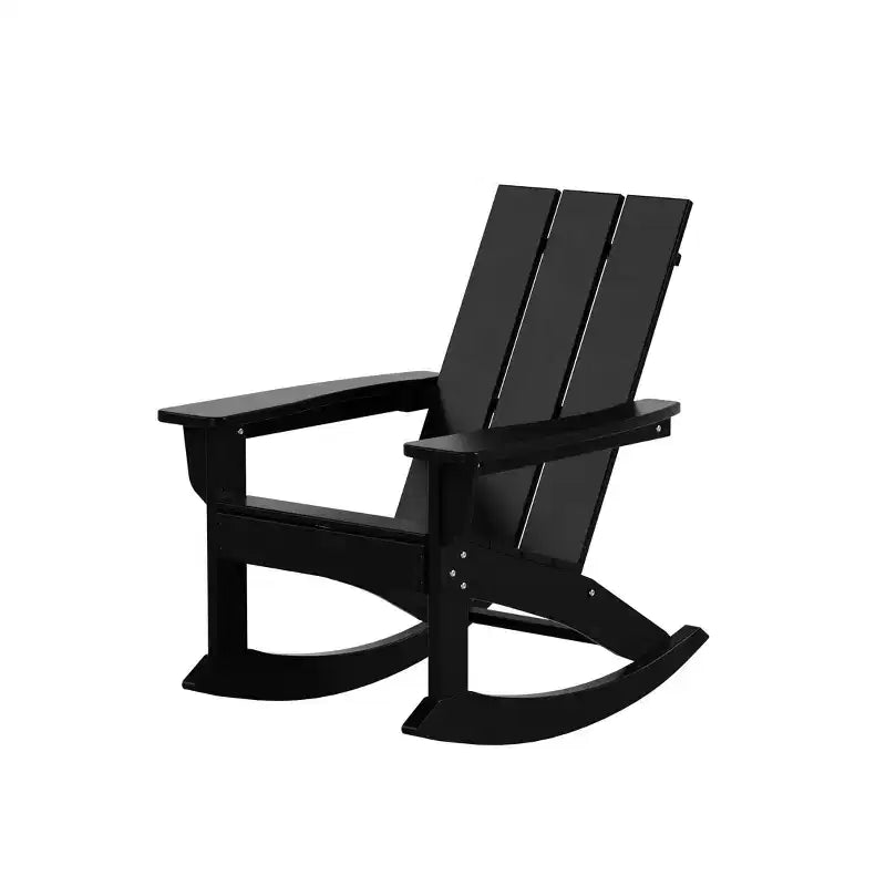 WestinTrends Sedia a dondolo moderna Adirondack da esterno (Set di 4)