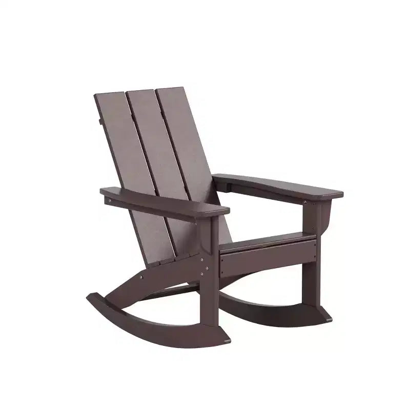 WestinTrends Sedia a dondolo moderna Adirondack da esterno (Set di 4)
