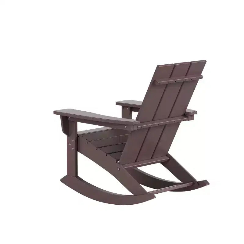 WestinTrends Sedia a dondolo moderna Adirondack da esterno (Set di 4)