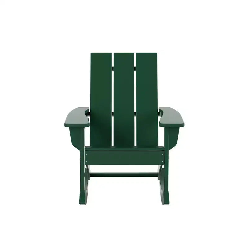 WestinTrends Sedia a dondolo moderna Adirondack da esterno (Set di 4)