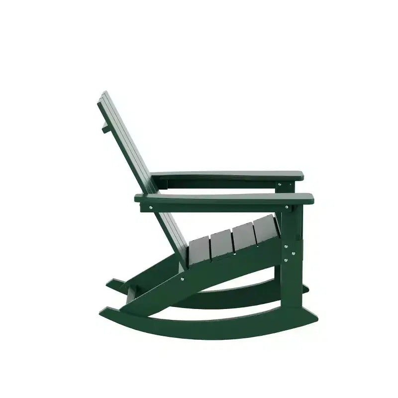 WestinTrends Sedia a dondolo moderna Adirondack da esterno (Set di 4)