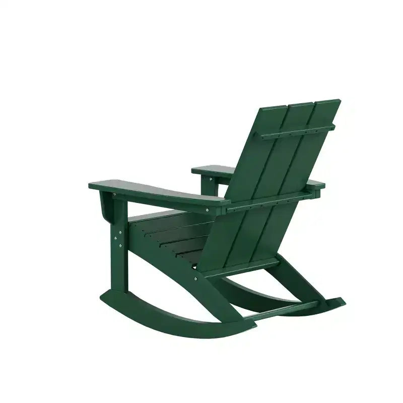 WestinTrends Sedia a dondolo moderna Adirondack da esterno (Set di 4)