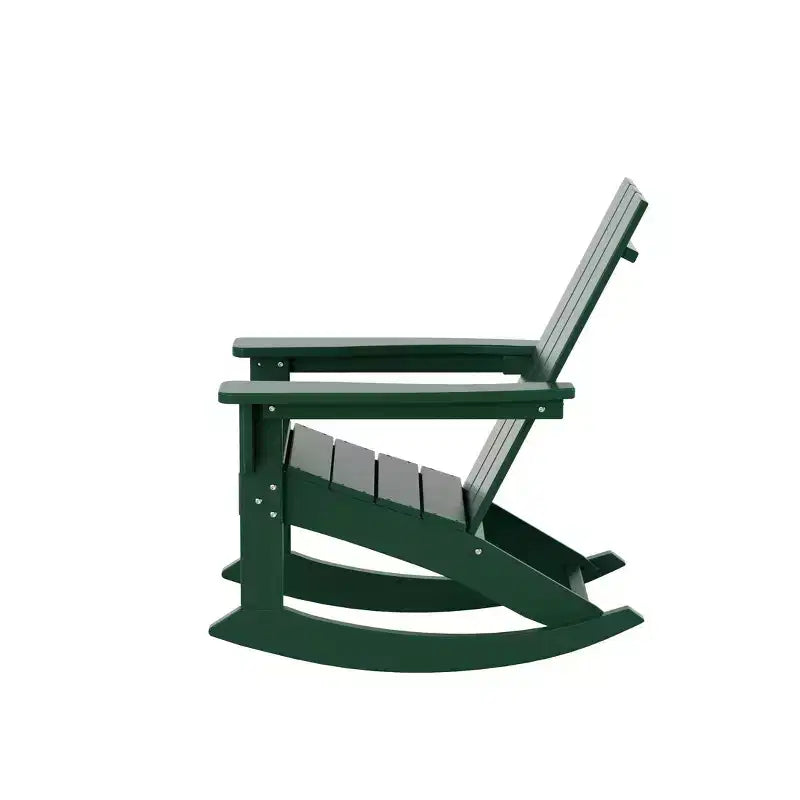 WestinTrends Sedia a dondolo moderna Adirondack da esterno (Set di 4)