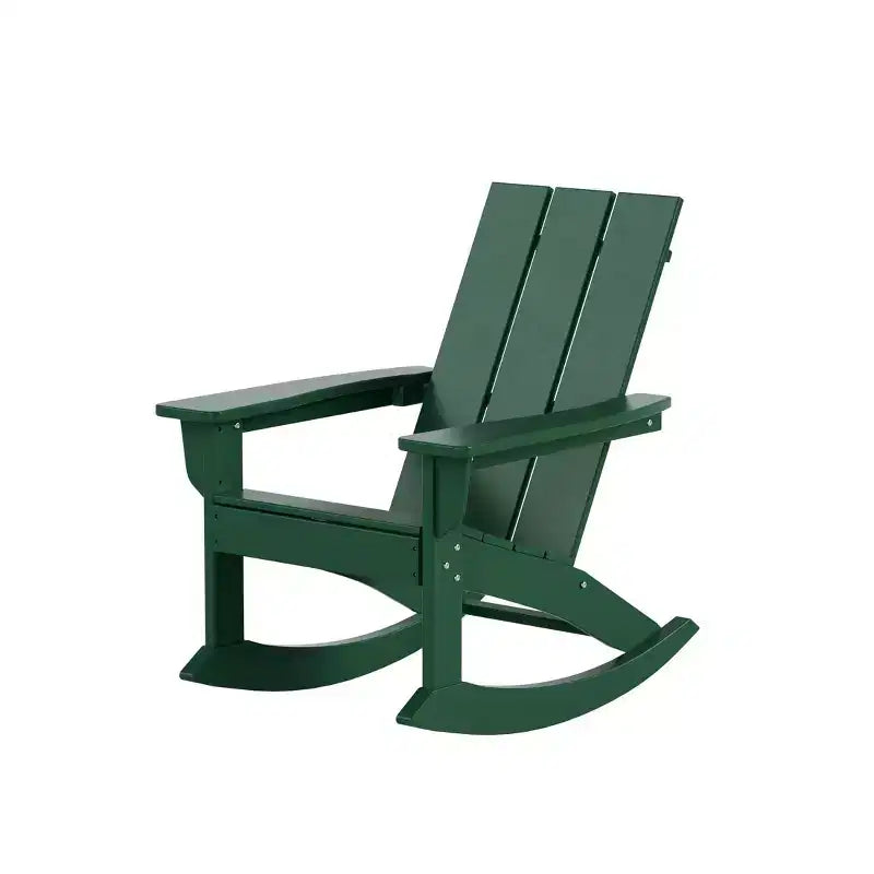 WestinTrends Sedia a dondolo moderna Adirondack da esterno (Set di 4)