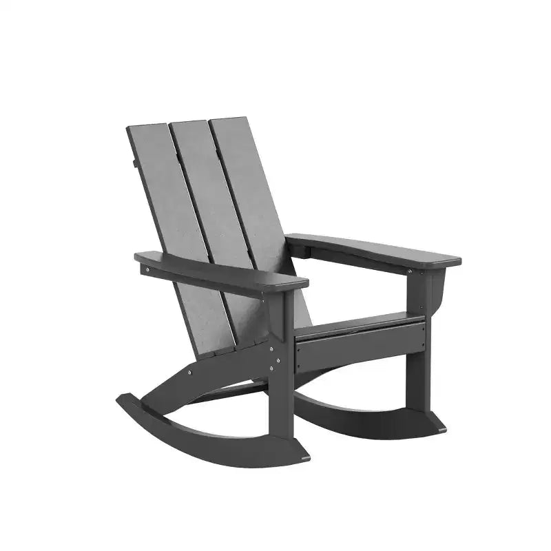 WestinTrends Sedia a dondolo moderna Adirondack da esterno (Set di 4)