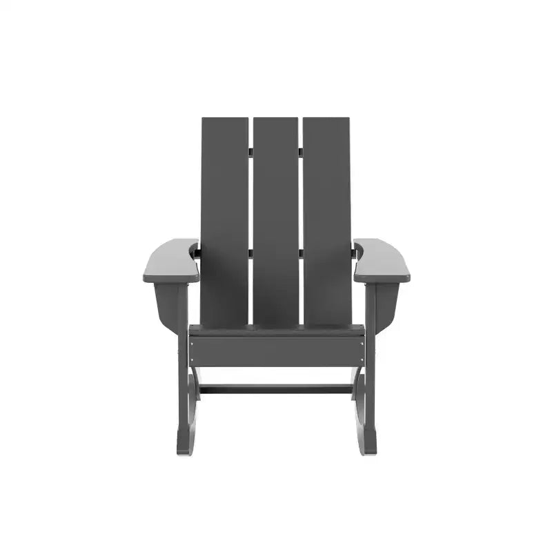 WestinTrends Sedia a dondolo moderna Adirondack da esterno (Set di 4)