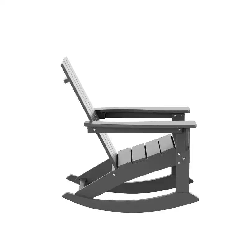 WestinTrends Sedia a dondolo moderna Adirondack da esterno (Set di 4)