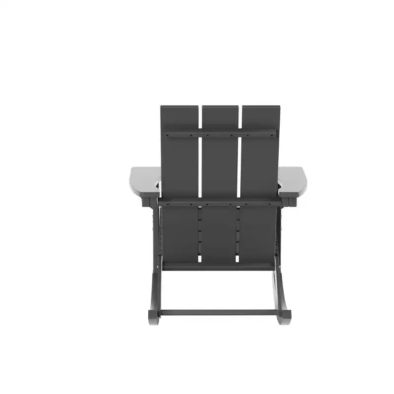 WestinTrends Sedia a dondolo moderna Adirondack da esterno (Set di 4)