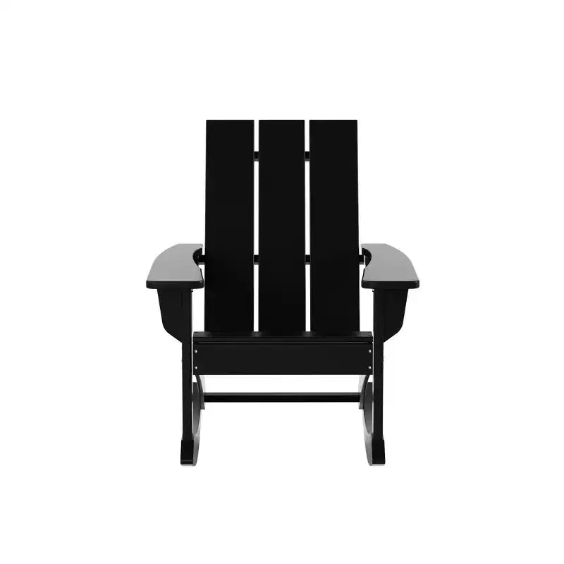 WestinTrends Sedia a dondolo moderna Adirondack da esterno (Set di 4)