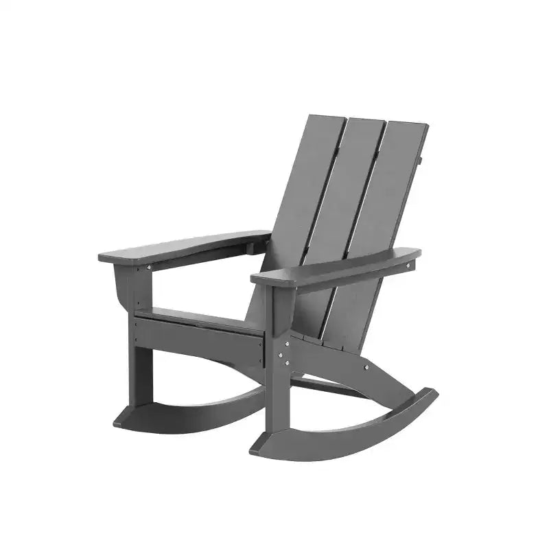 WestinTrends Sedia a dondolo moderna Adirondack da esterno (Set di 4)