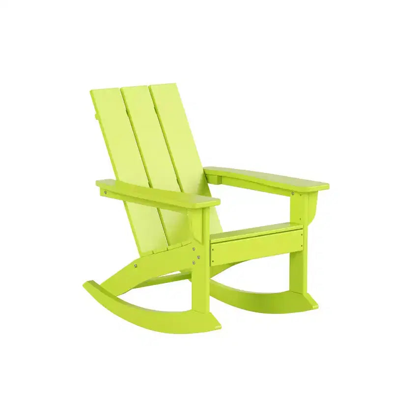 WestinTrends Sedia a dondolo moderna Adirondack da esterno (Set di 4)