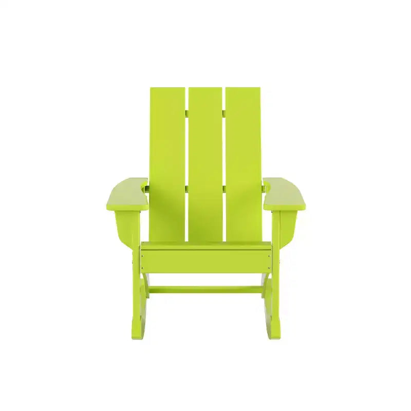 WestinTrends Sedia a dondolo moderna Adirondack da esterno (Set di 4)