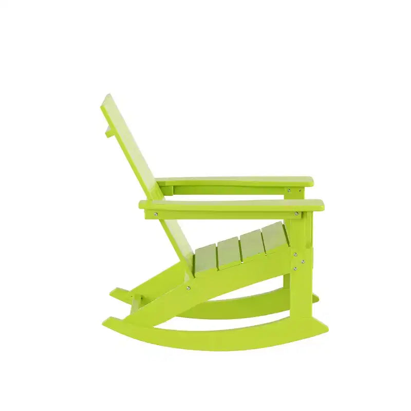 WestinTrends Sedia a dondolo moderna Adirondack da esterno (Set di 4)