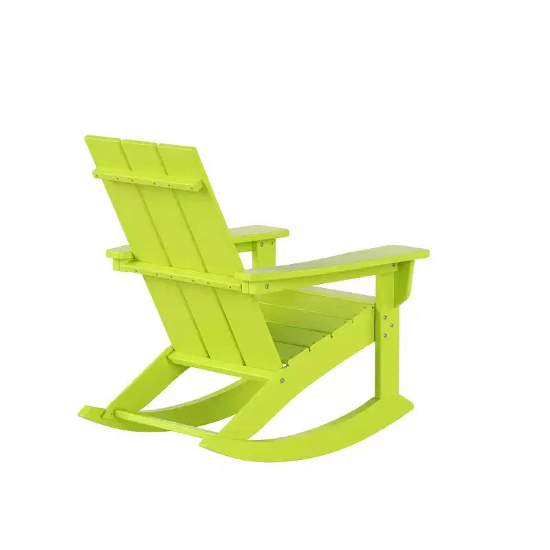 WestinTrends Sedia a dondolo moderna Adirondack da esterno (Set di 4)