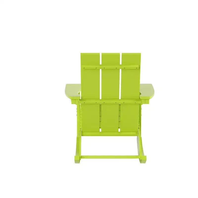 WestinTrends Sedia a dondolo moderna Adirondack da esterno (Set di 4)
