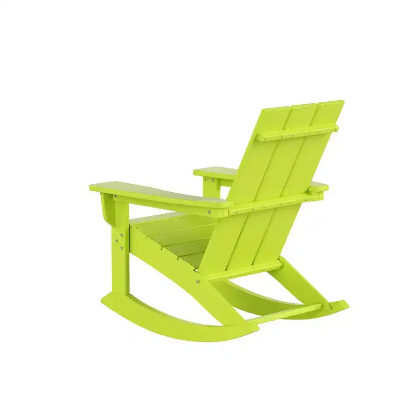 WestinTrends Sedia a dondolo moderna Adirondack da esterno (Set di 4)