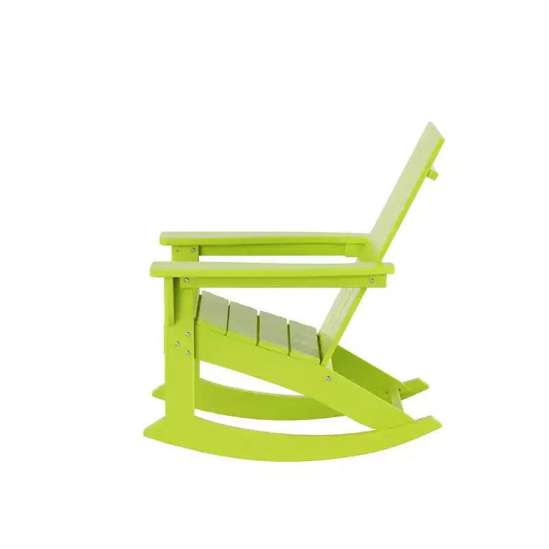 WestinTrends Sedia a dondolo moderna Adirondack da esterno (Set di 4)
