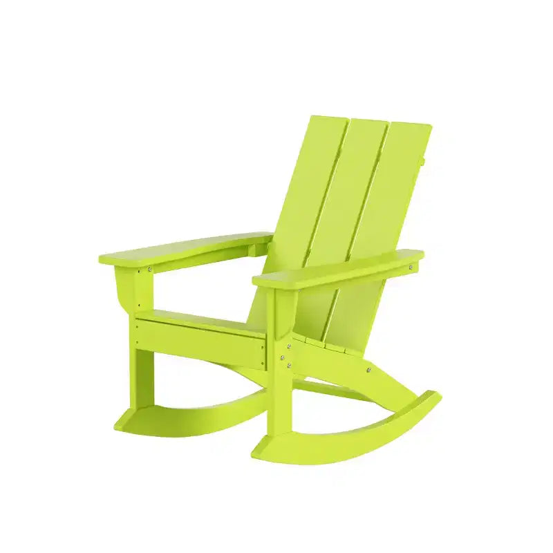 WestinTrends Sedia a dondolo moderna Adirondack da esterno (Set di 4)