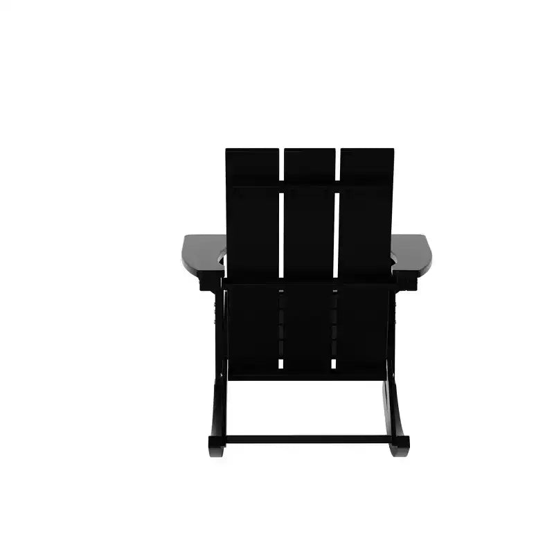 WestinTrends Sedia a dondolo moderna Adirondack da esterno (Set di 4)
