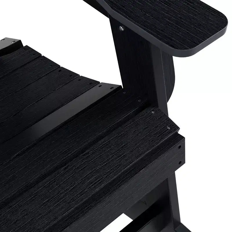 WestinTrends Set 2 pezzi Sedia a dondolo Adirondack da esterno con tavolino laterale
