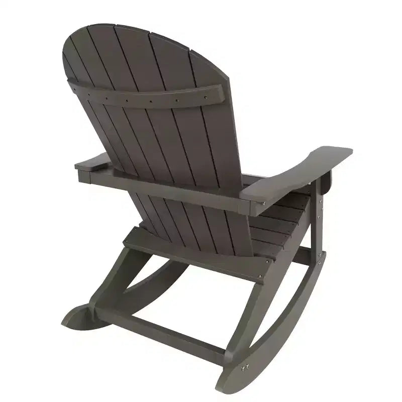 WestinTrends Ensemble de 2 chaises berçantes Adirondack d'extérieur toutes saisons