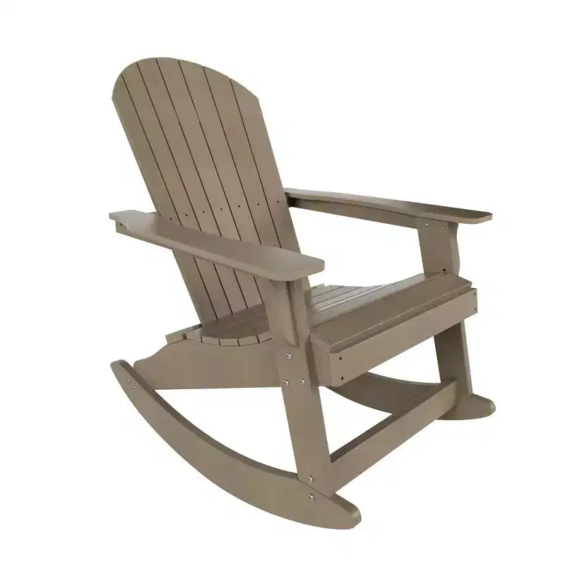 WestinTrends Ensemble de 2 chaises berçantes Adirondack d'extérieur toutes saisons