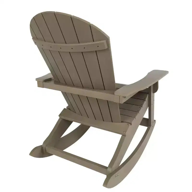 WestinTrends Ensemble de 2 chaises berçantes Adirondack d'extérieur toutes saisons