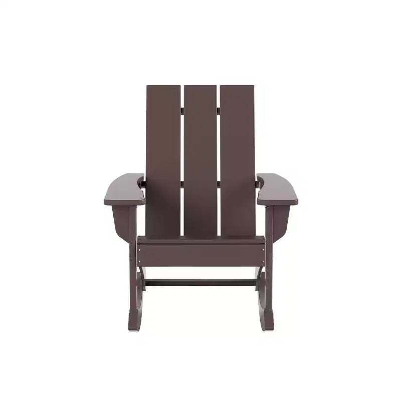 WestinTrends Sedia a dondolo moderna Adirondack da esterno (Set di 2)