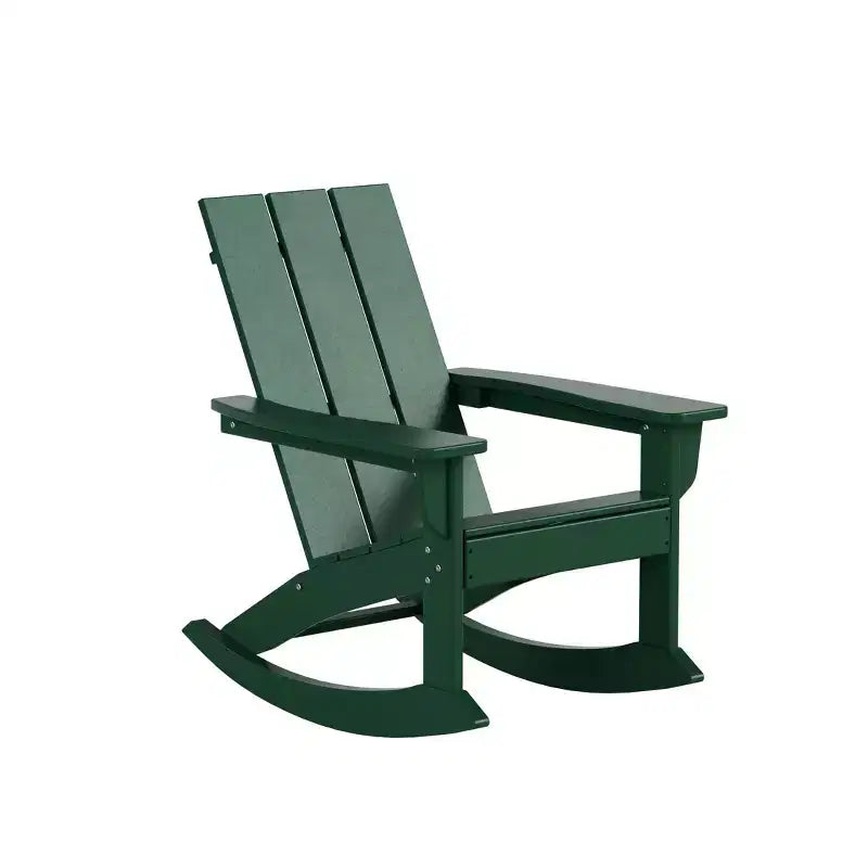 WestinTrends Sedia a dondolo moderna Adirondack da esterno (Set di 2)