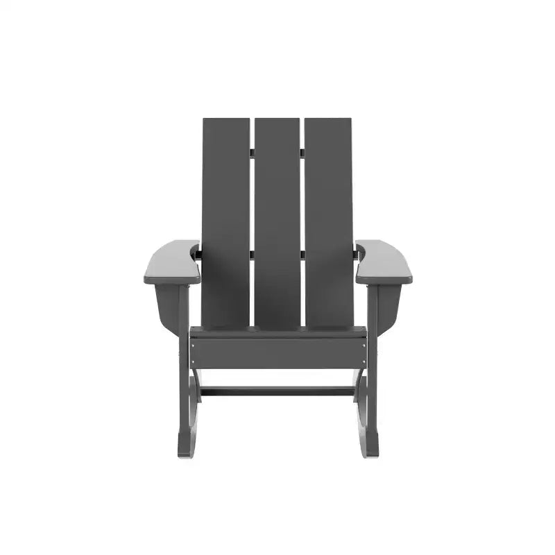 WestinTrends Sedia a dondolo moderna Adirondack da esterno (Set di 2)