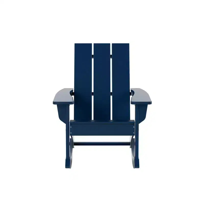 WestinTrends Sedia a dondolo moderna Adirondack da esterno (Set di 2)