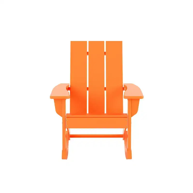 WestinTrends Sedia a dondolo moderna Adirondack da esterno (Set di 2)