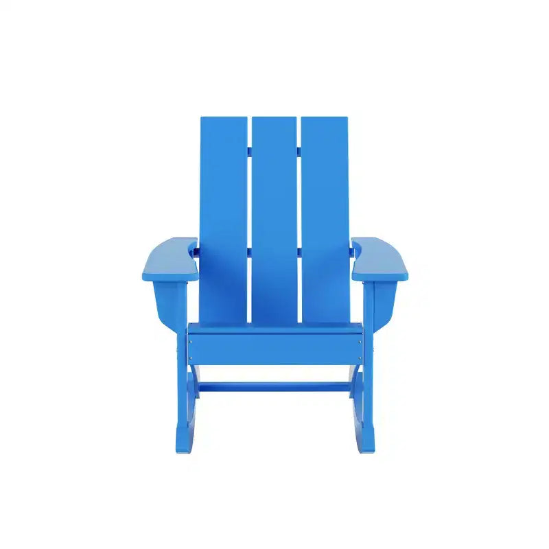 WestinTrends Sedia a dondolo moderna Adirondack da esterno (Set di 2)
