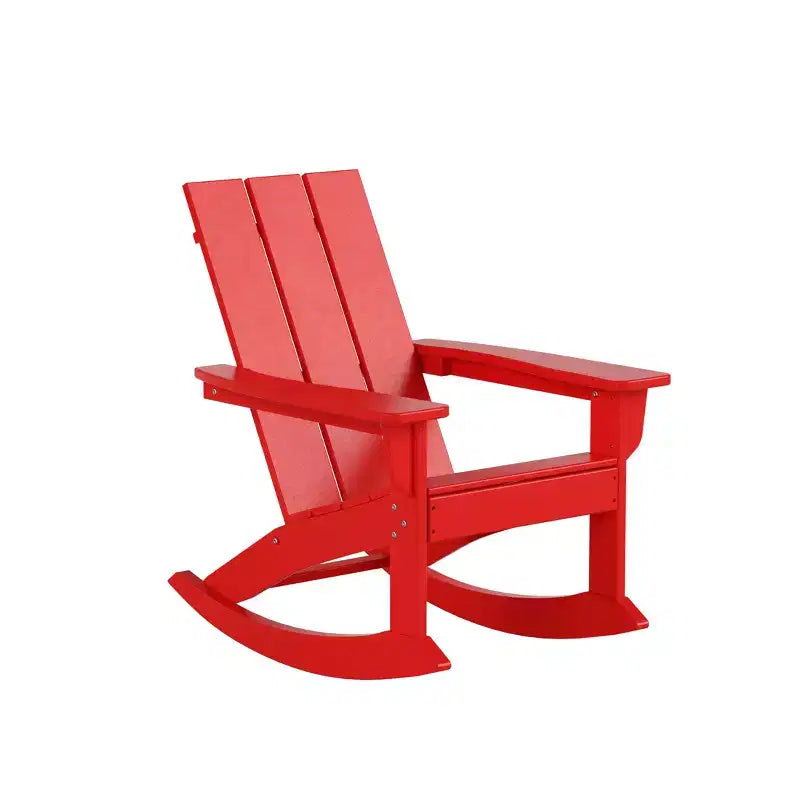 WestinTrends Sedia a dondolo moderna Adirondack da esterno (Set di 2)