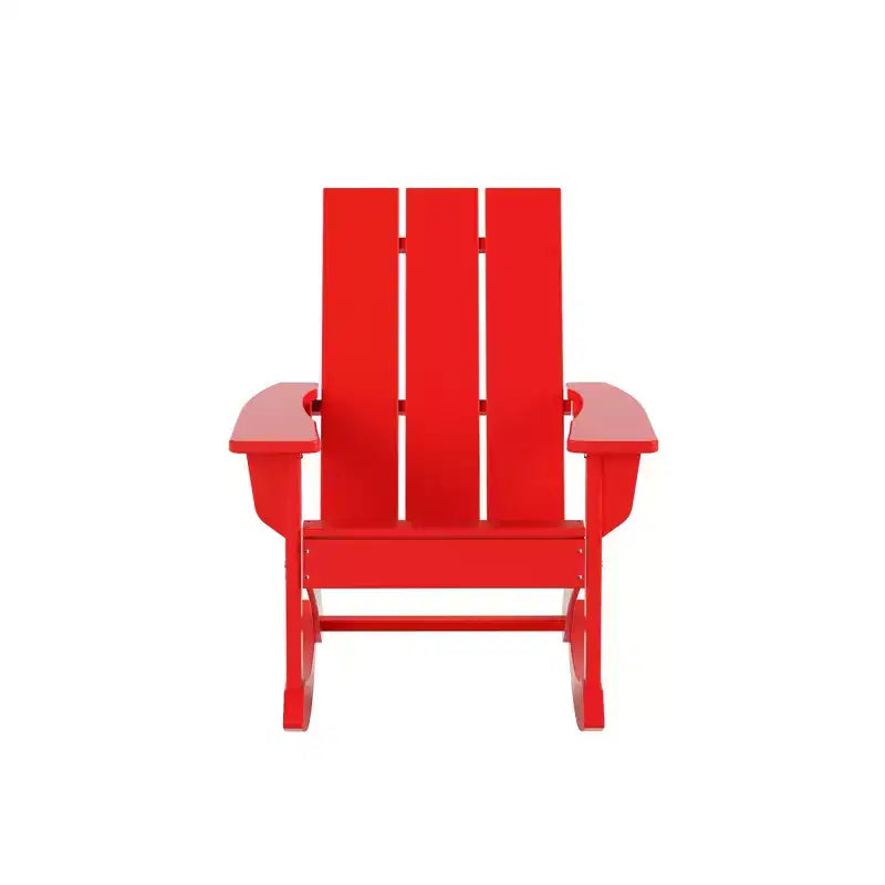 WestinTrends Sedia a dondolo moderna Adirondack da esterno (Set di 2)