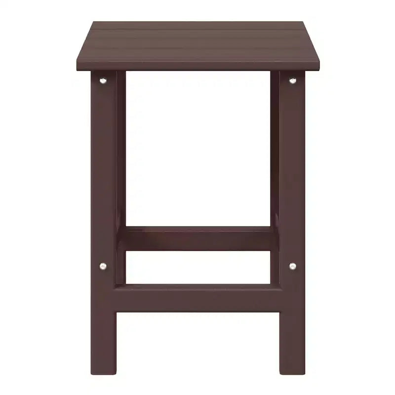 WestinTrends Set 2 Pezzi Sedia a Dondolo Adirondack da Esterno con Tavolino Laterale