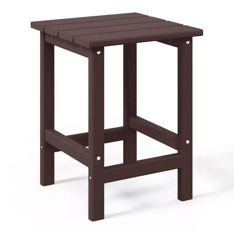 WestinTrends Set 2 Pezzi Sedia a Dondolo Adirondack da Esterno con Tavolino Laterale