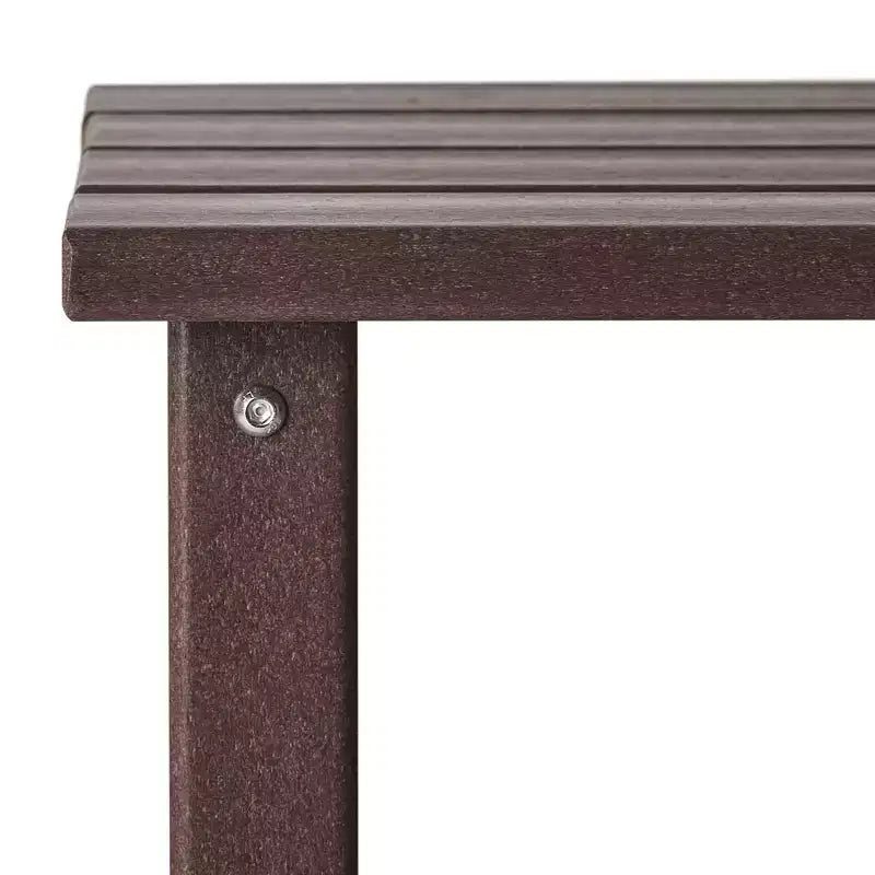 WestinTrends Set 2 Pezzi Sedia a Dondolo Adirondack da Esterno con Tavolino Laterale