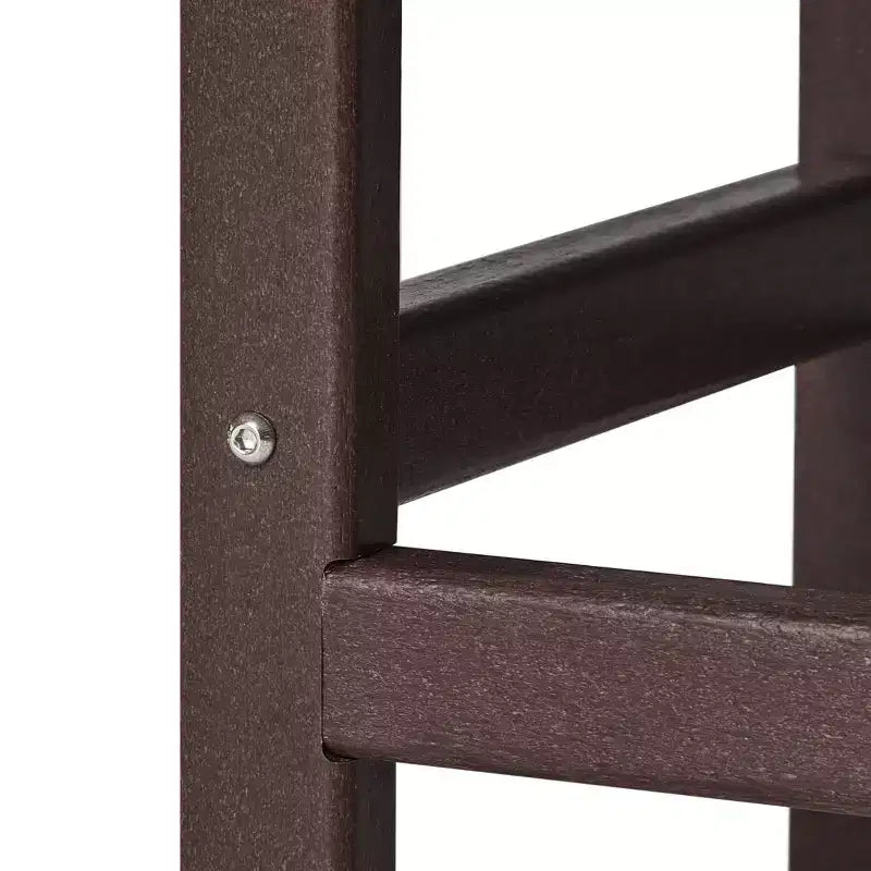 WestinTrends Set 2 Pezzi Sedia a Dondolo Adirondack da Esterno con Tavolino Laterale