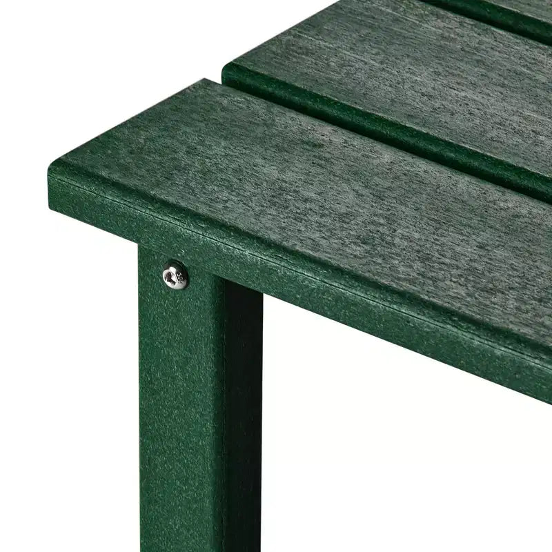 WestinTrends Set 2 Pezzi Sedia a Dondolo Adirondack da Esterno con Tavolino Laterale