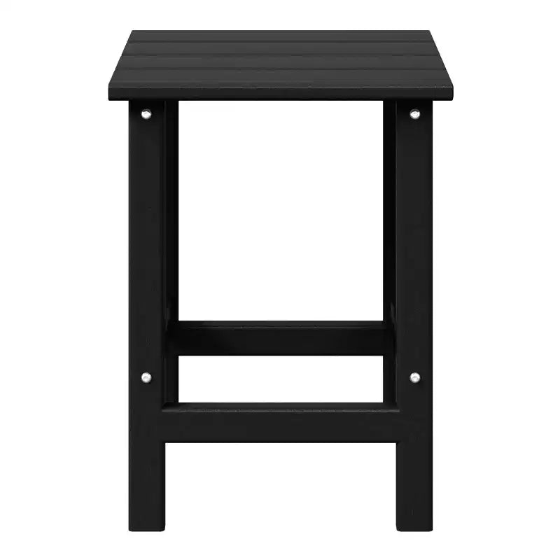 WestinTrends Set 2 Pezzi Sedia a Dondolo Adirondack da Esterno con Tavolino Laterale