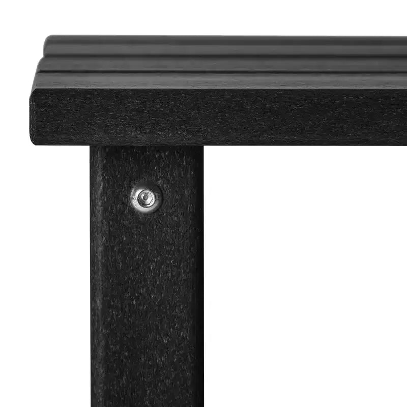 WestinTrends Set 2 Pezzi Sedia a Dondolo Adirondack da Esterno con Tavolino Laterale