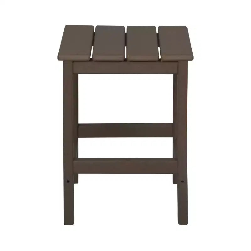 WestinTrends Set da 7 Pezzi: Sedie Pieghevoli Adirondack da Esterno con Tavolino da Caffè e Tavolino Laterale