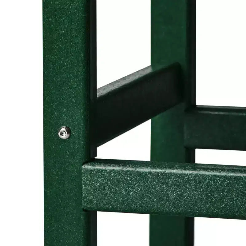 Ensemble de 3 pièces WestinTrends : 2 fauteuils à bascule Adirondack en polymère pour l'extérieur avec table d'appoint