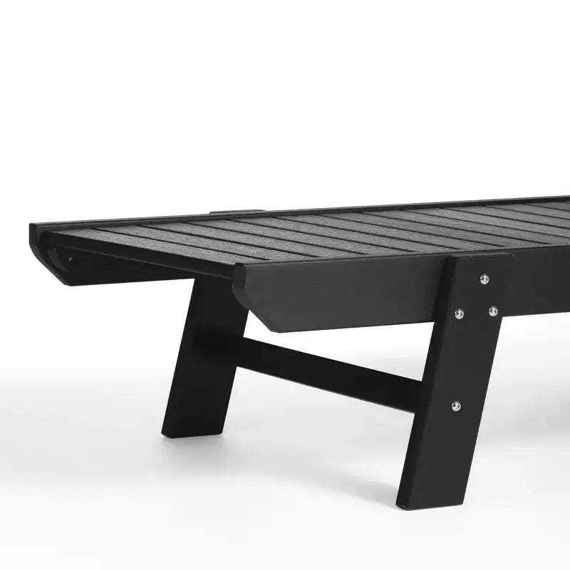 WestinTrends Chaise longue d'extérieur Adirondack pour patio, jardin, piscine (lot de 2)