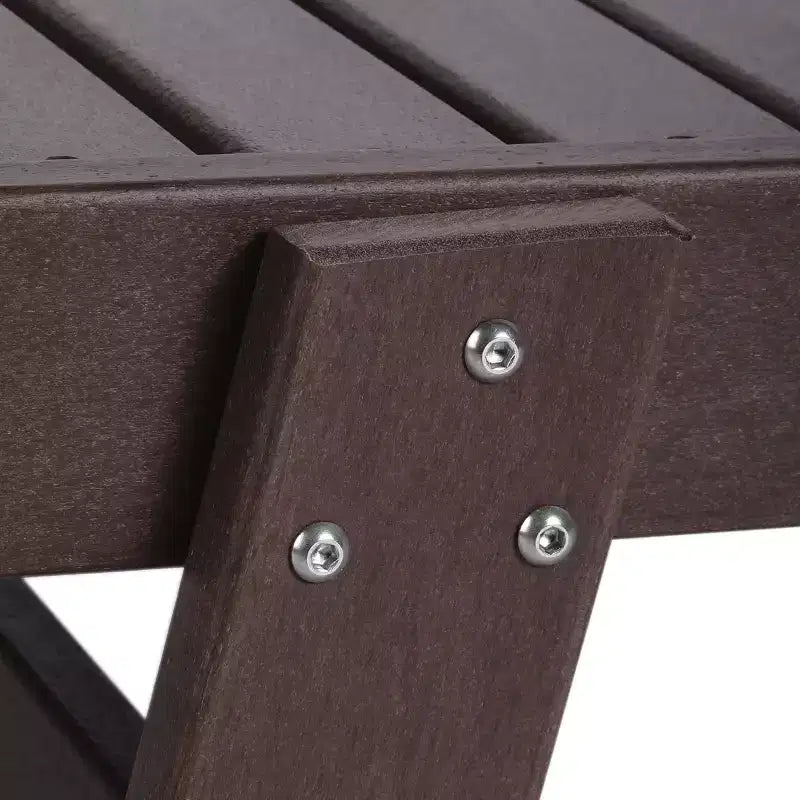 WestinTrends Chaise longue d'extérieur Adirondack pour patio, jardin, piscine (lot de 2)