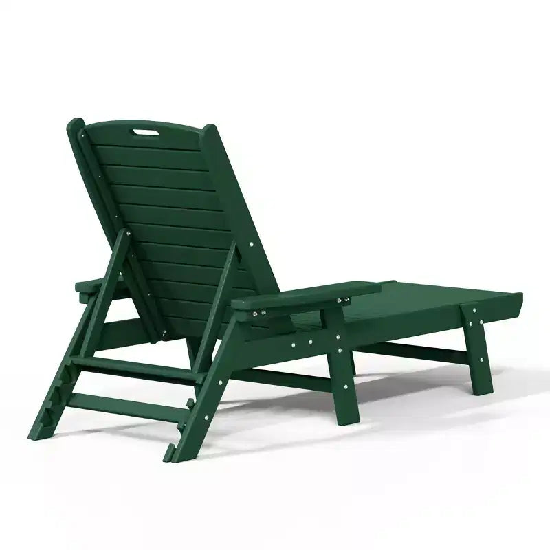 WestinTrends Chaise longue d'extérieur Adirondack pour patio, jardin, piscine (lot de 2)