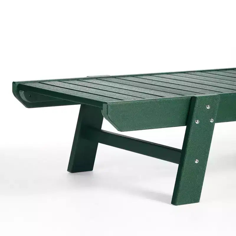 WestinTrends Chaise longue d'extérieur Adirondack pour patio, jardin, piscine (lot de 2)