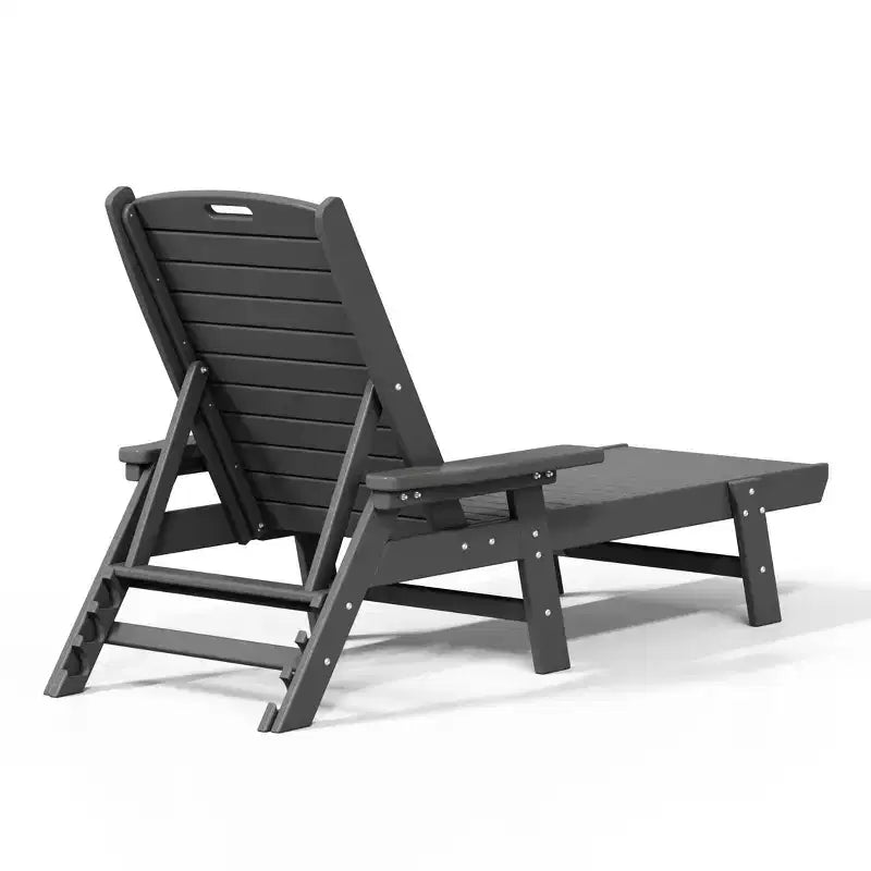 WestinTrends Chaise longue d'extérieur Adirondack pour patio, jardin, piscine (lot de 2)