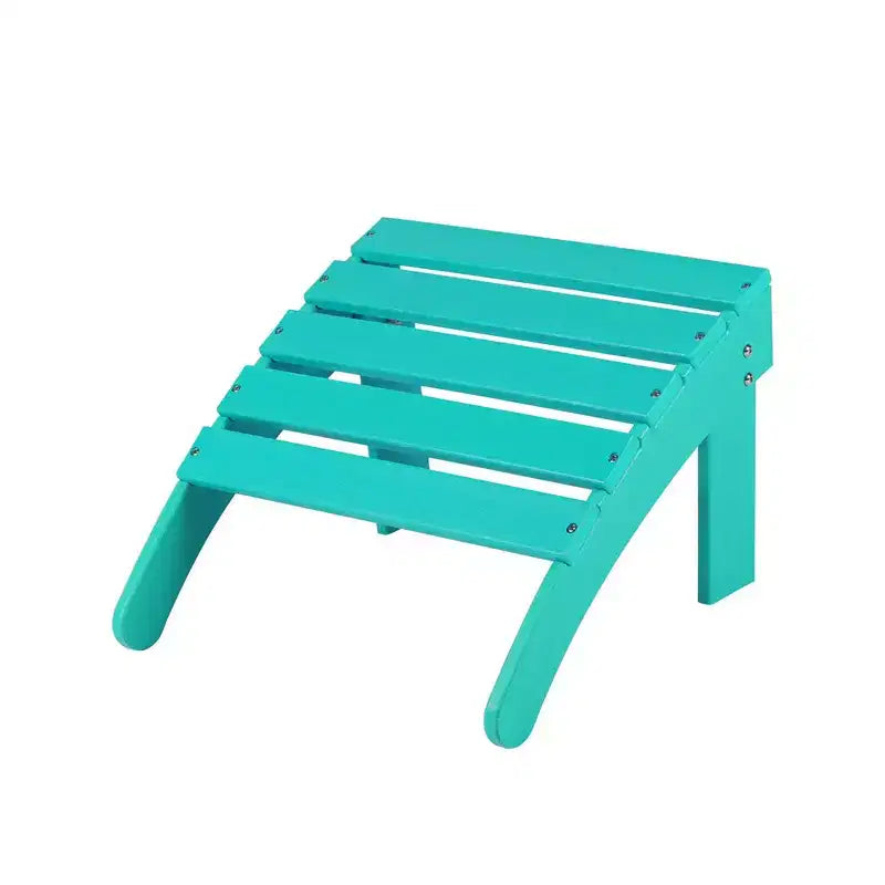 Aoodor Ottomana Adirondack da Esterno, Ottomana per Sedia Adirondack in HDPE, Resistente alle Intemperie per Patio, Portico, Cortile, Giardino, Prato, Terrazza